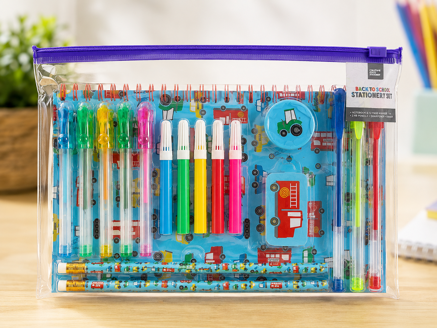 Boys Back to School Hamper – Space & Dinosaur Stationery Gift Box