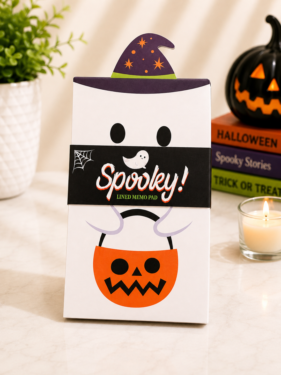 Spooky ghost compressed magic socks
