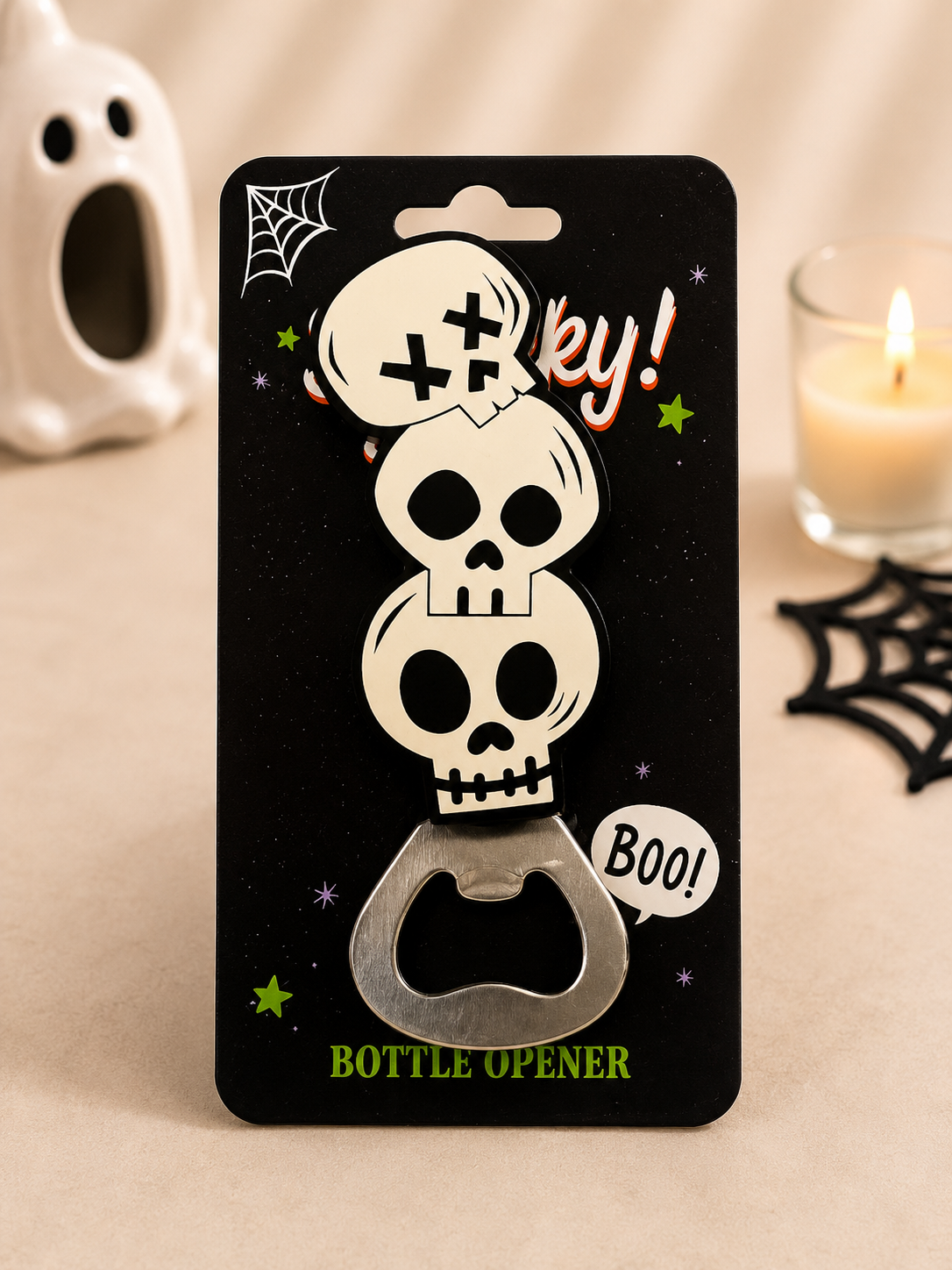 Black skull dice