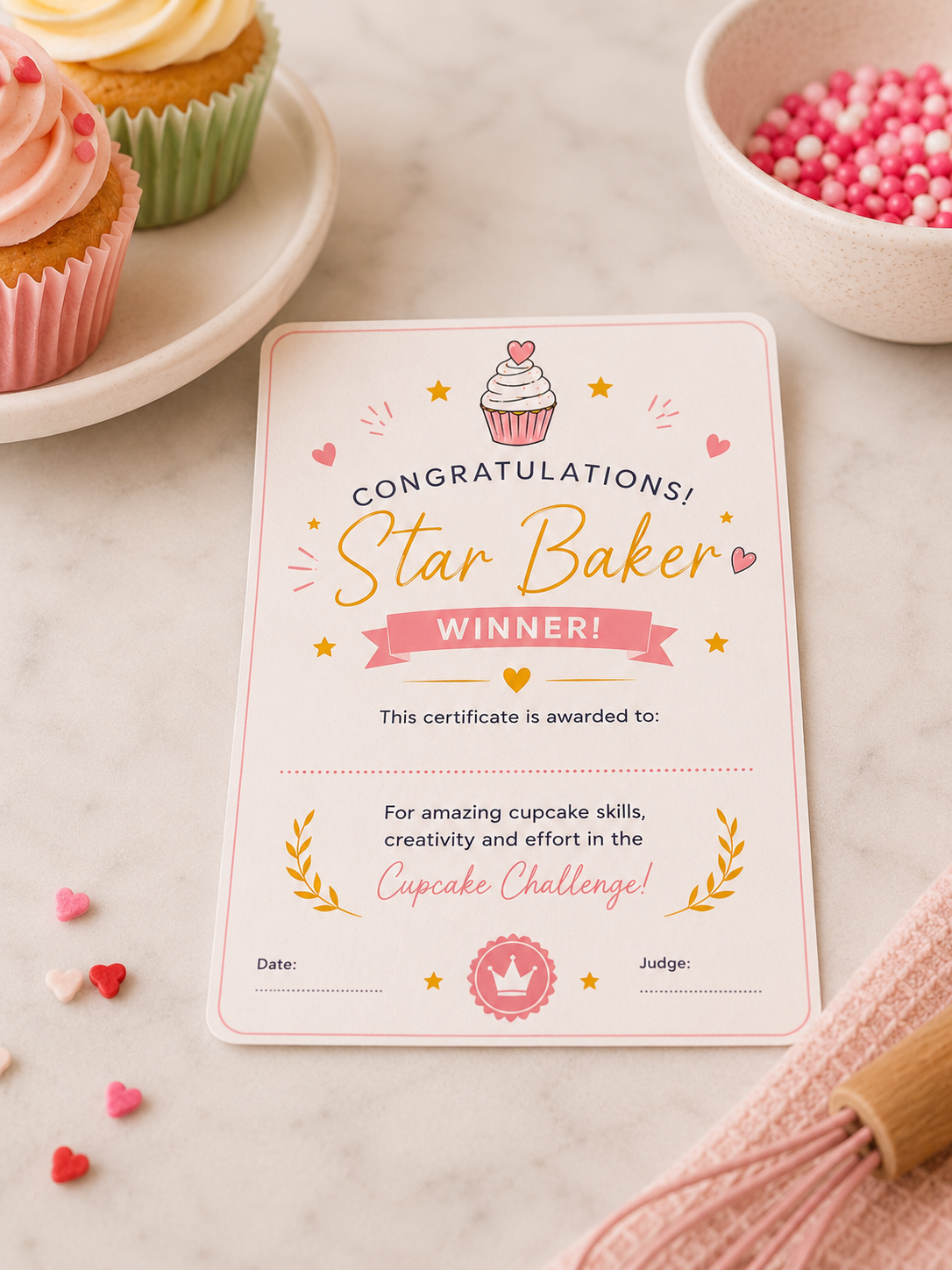 Cake Baking Date Night Gift Box – Couples Baking Challenge Kit