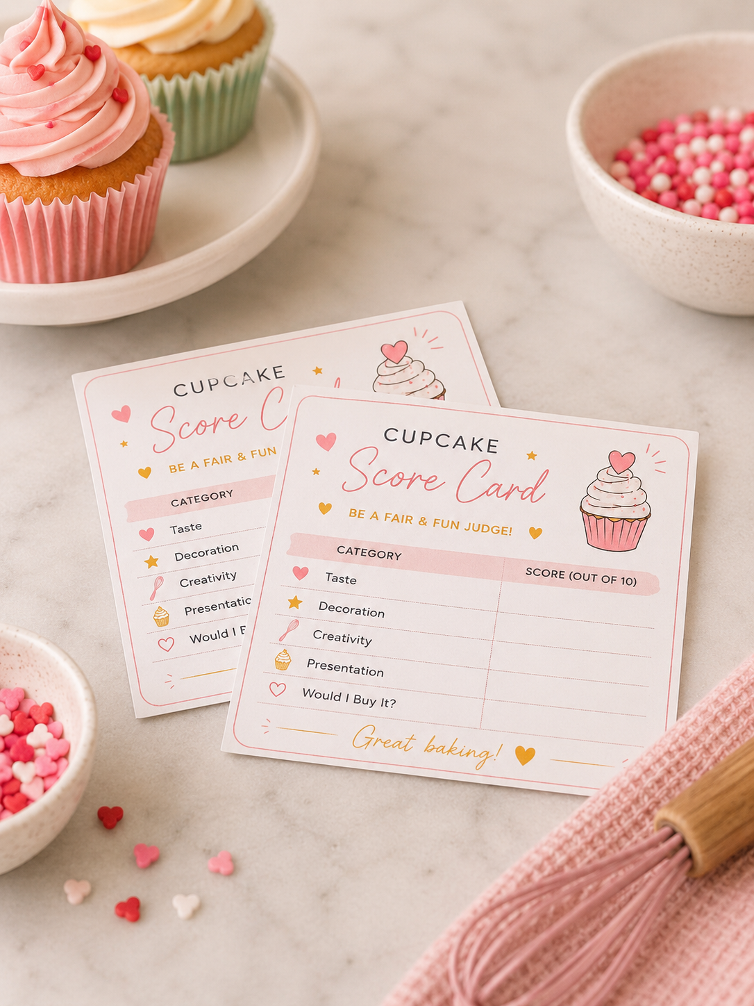 Cake Baking Date Night Gift Box – Couples Baking Challenge Kit