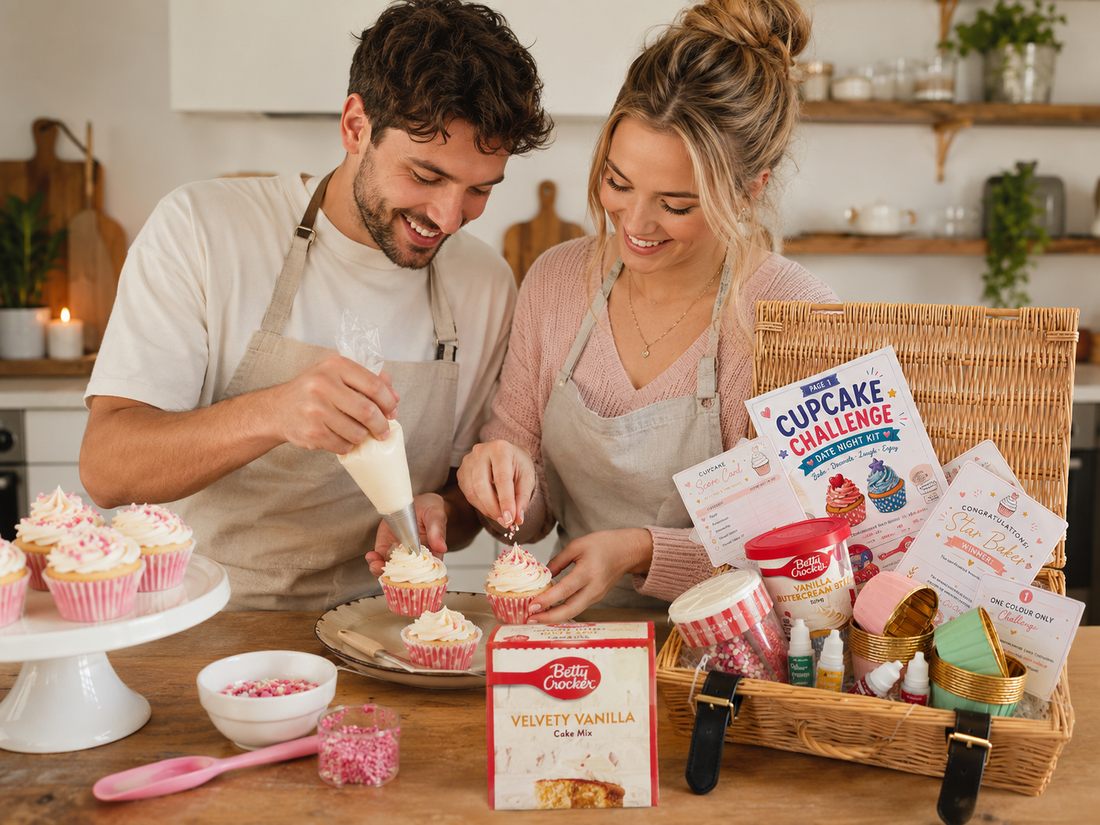 Cake Baking Date Night Gift Box – Couples Baking Challenge Kit