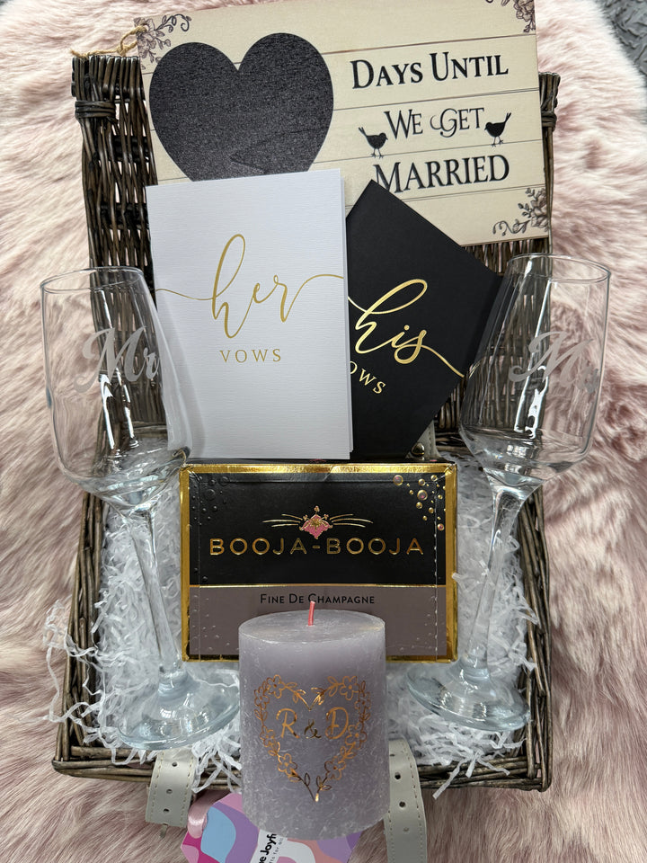 Mr & Mrs Engagement Congratulations Hamper Gift