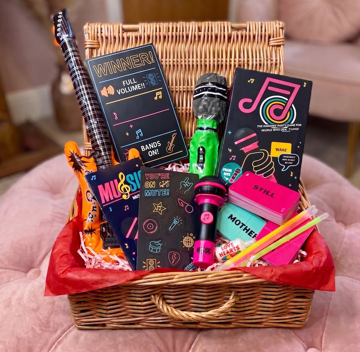 Karaoke Grab the Mic Date Night Gift Box – Fun Couples Party Night In UK