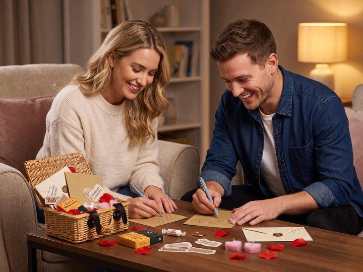 Love Letter Writing Date Night Gift Box – Romantic Couples Activity Kit UK