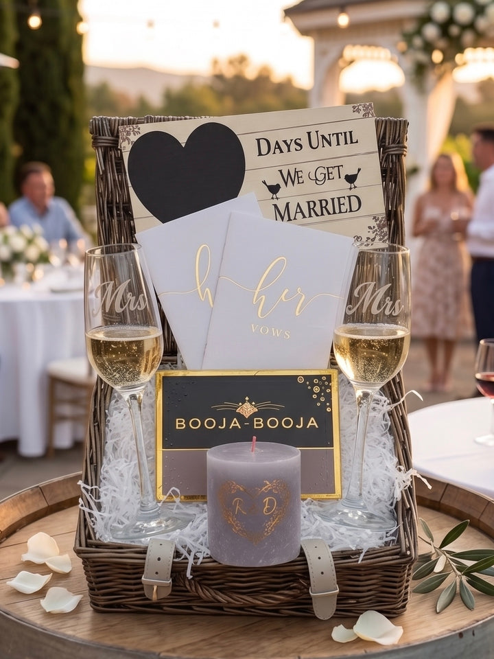 Mrs & Mrs Engagement Congratulations Hamper – Luxury Gift Box UK