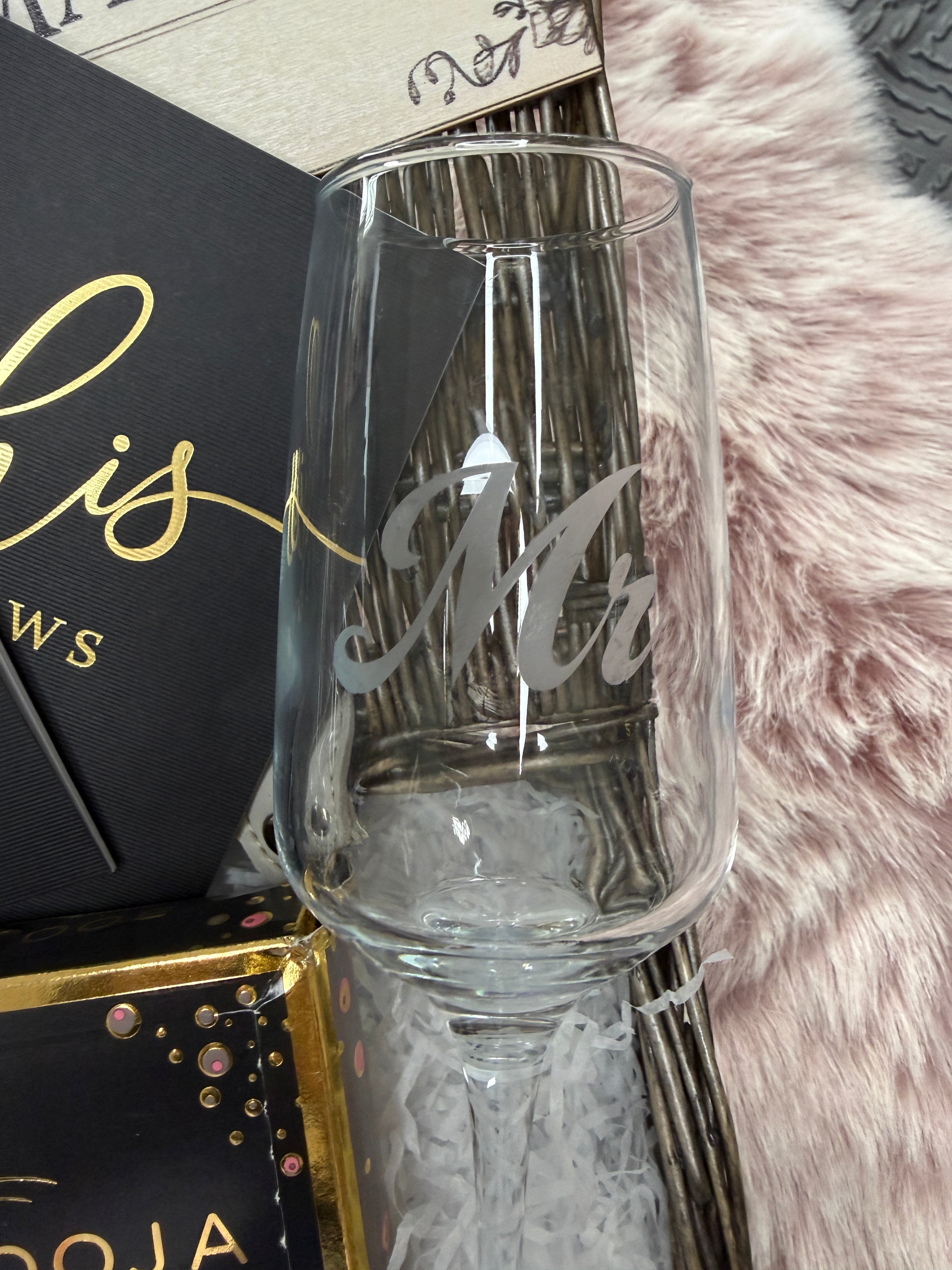 Mr & Mr Personalised Engagement Congratulations Hamper Gift