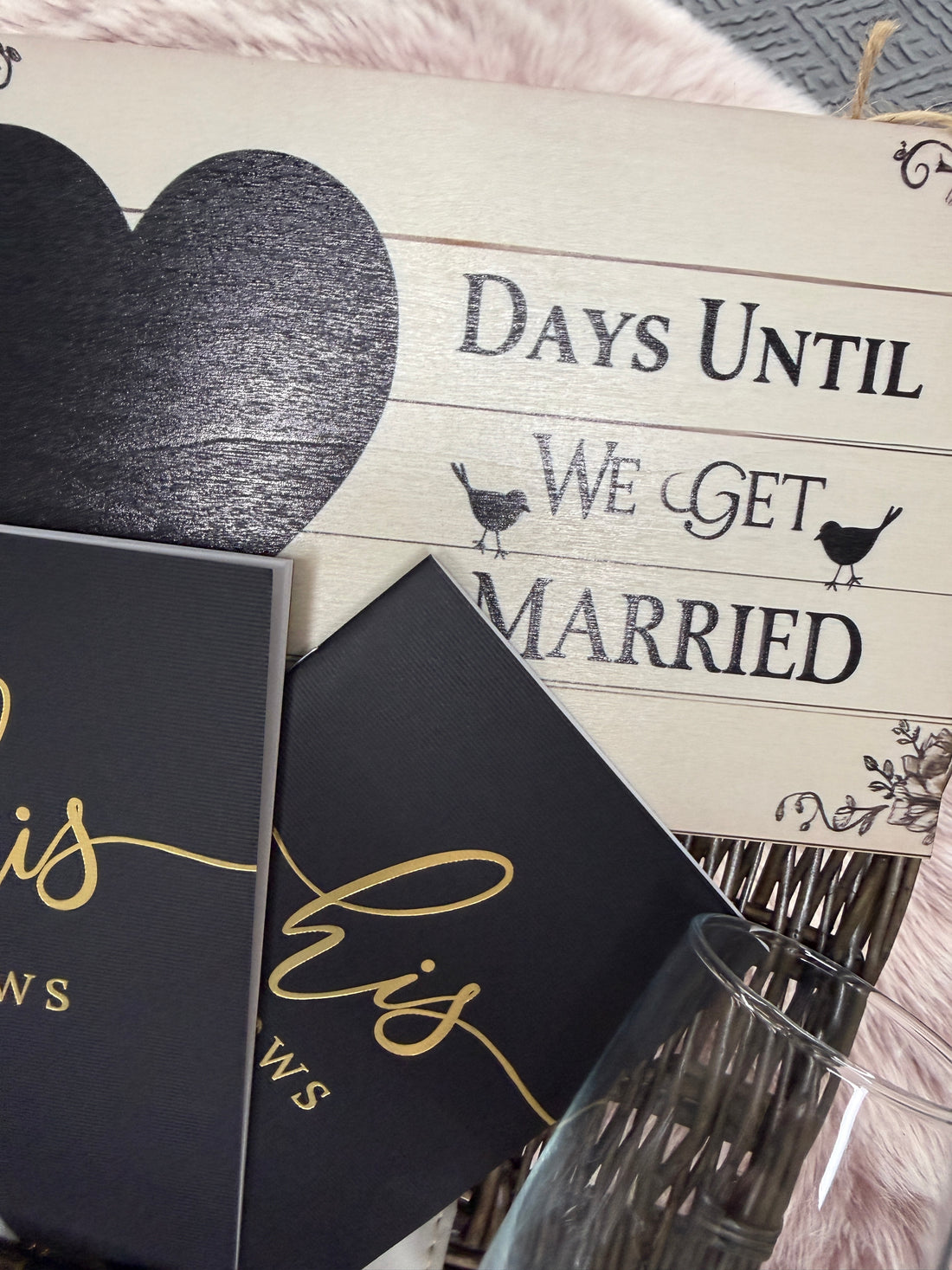 Mr & Mr Personalised Engagement Congratulations Hamper Gift