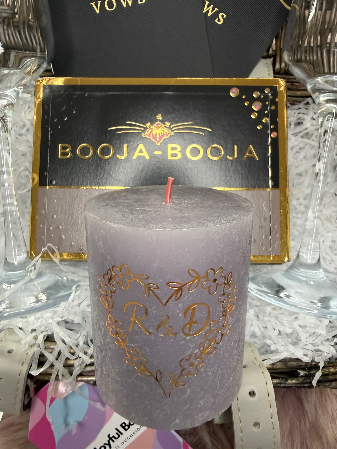 Mr & Mr Personalised Engagement Congratulations Hamper Gift