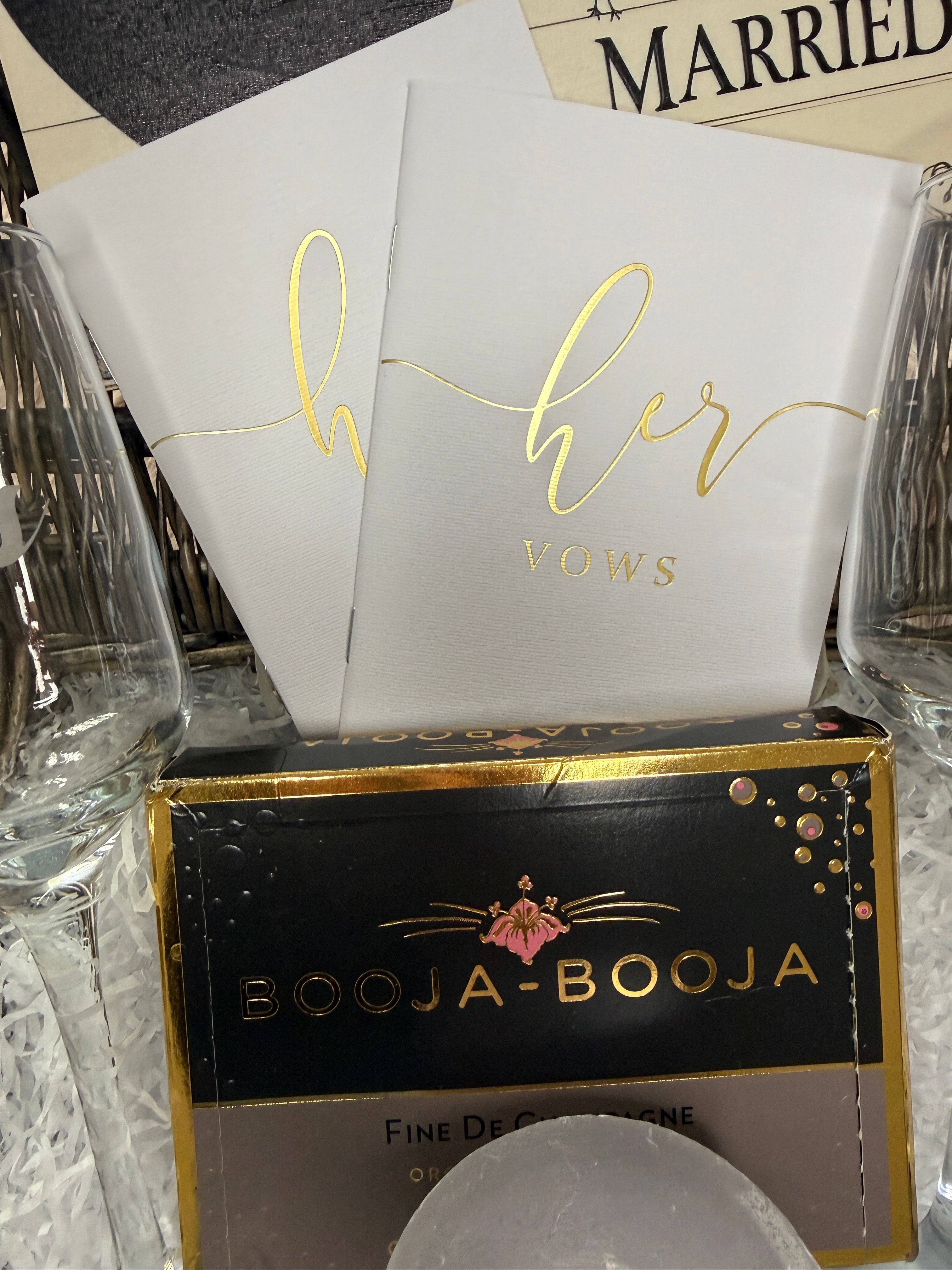 Mrs & Mrs Personalised Engagement Congratulations Hamper Gift