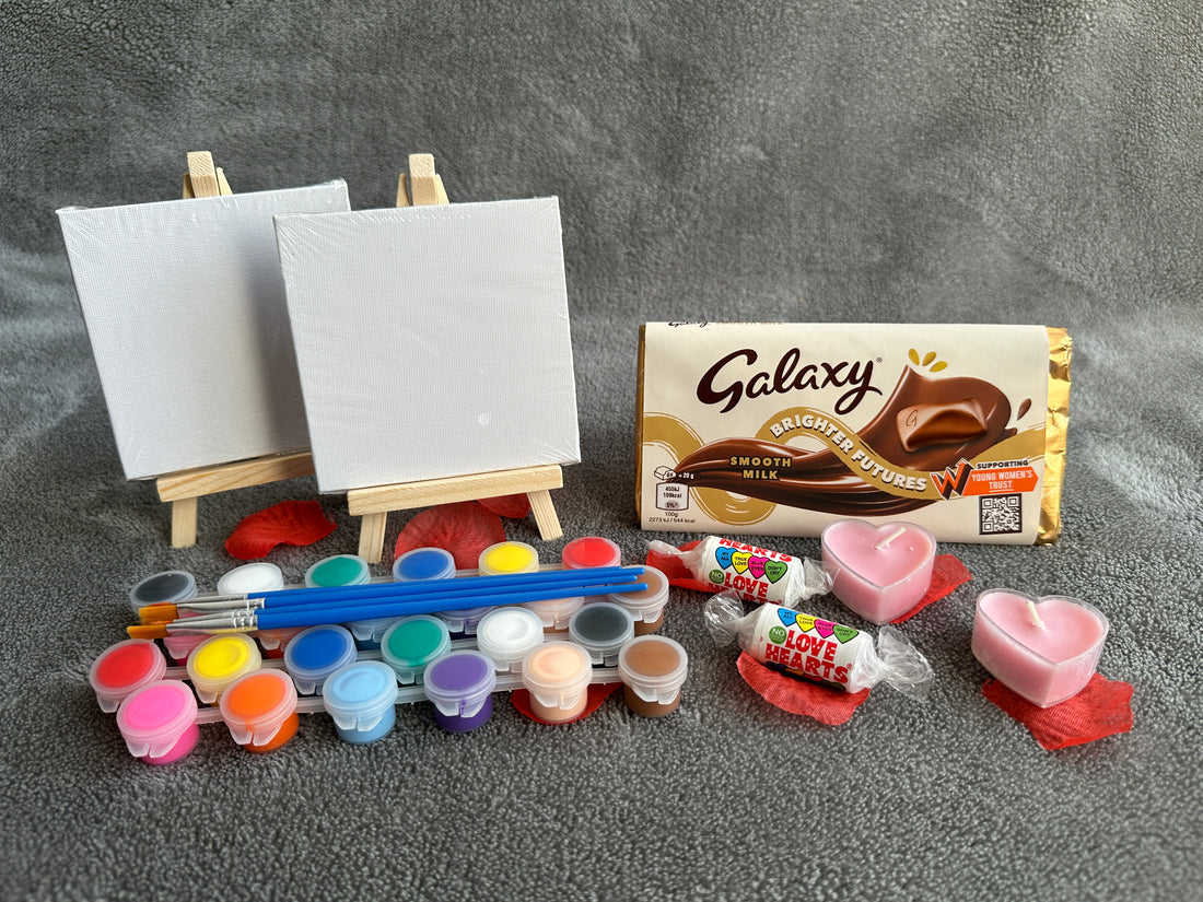 Portrait Painting Date Night Gift Set