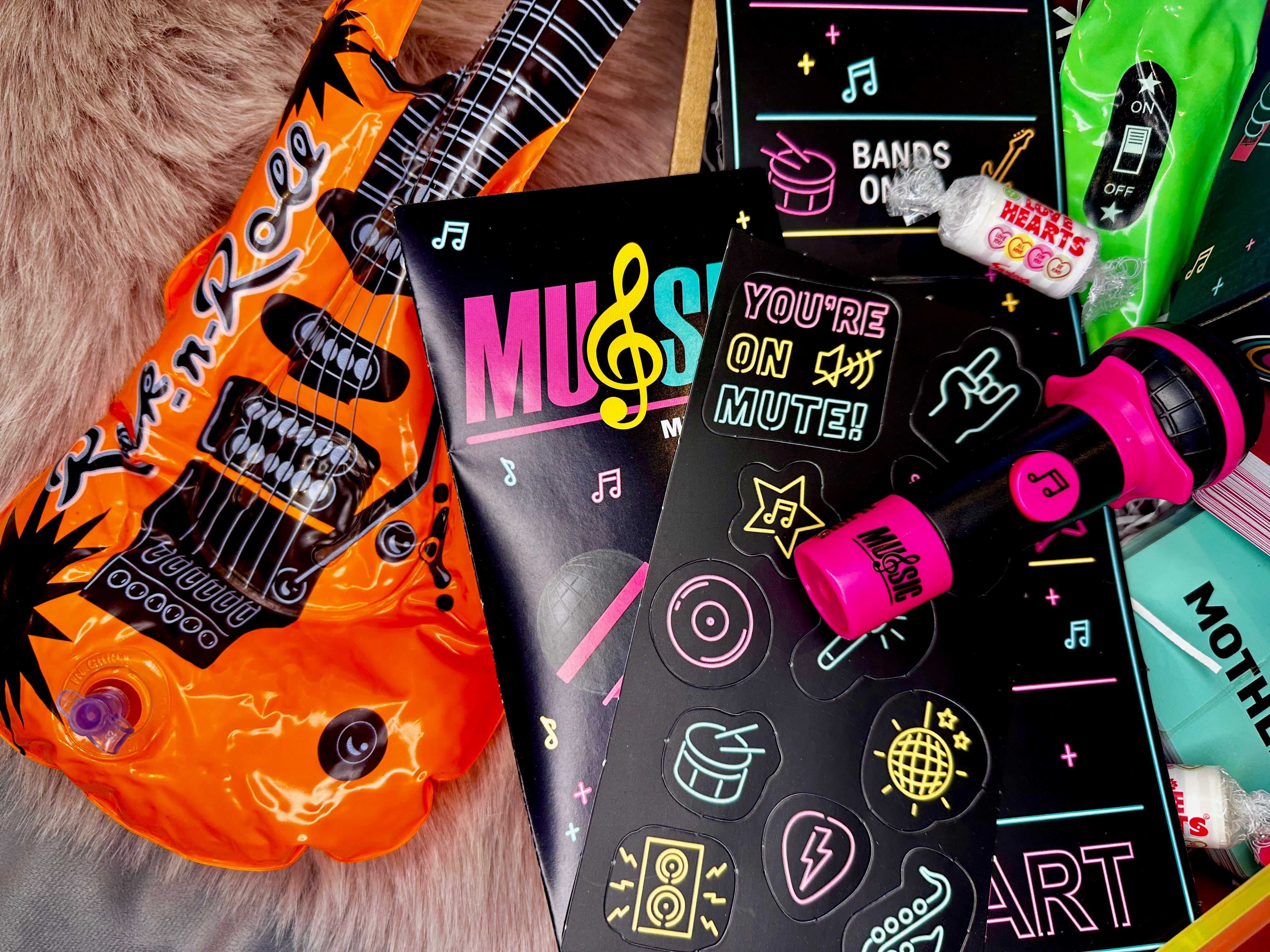 Karaoke Style Grab the Mic Date Night Gift Box