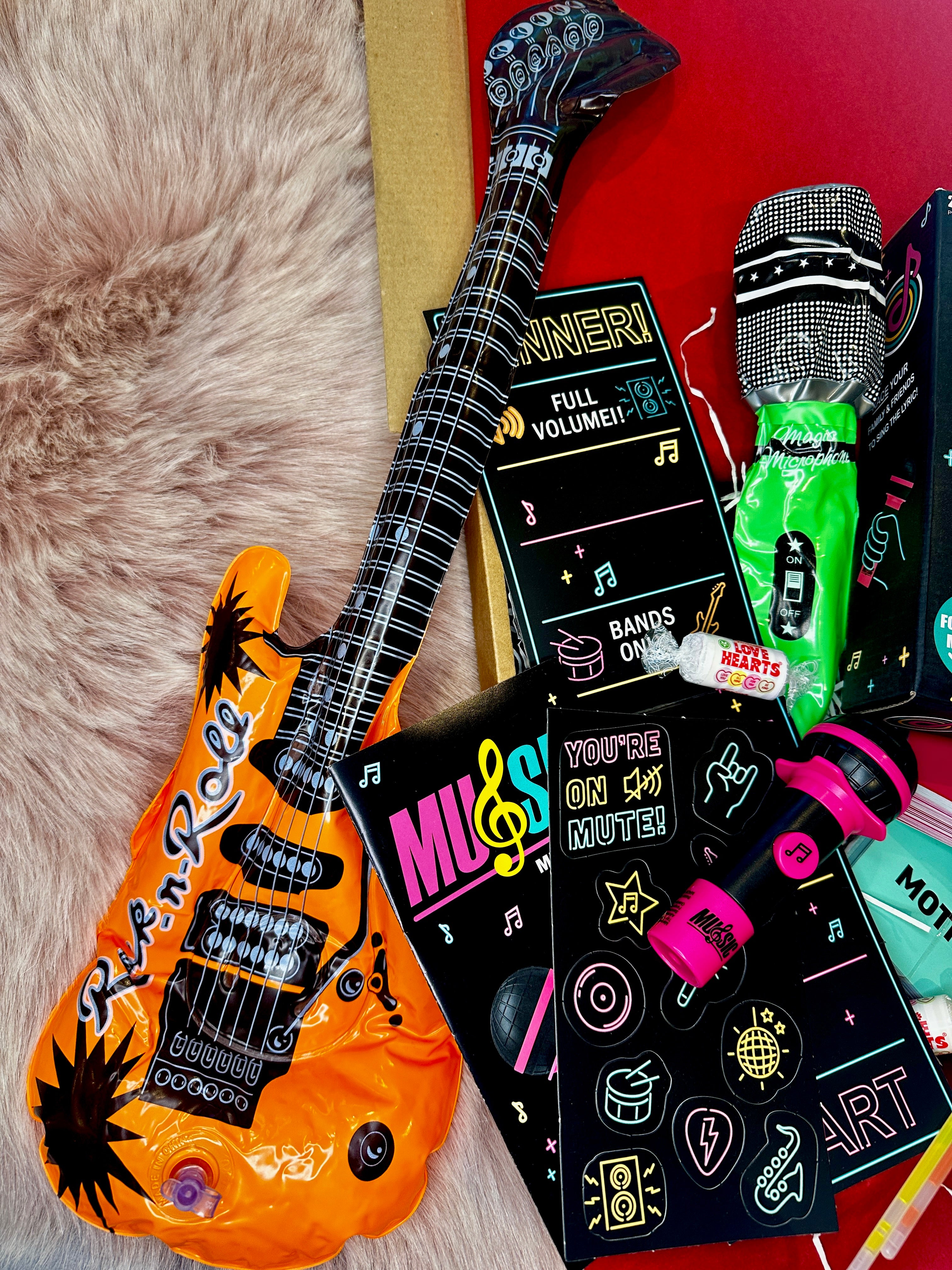 Karaoke Style Grab the Mic Date Night Gift Box