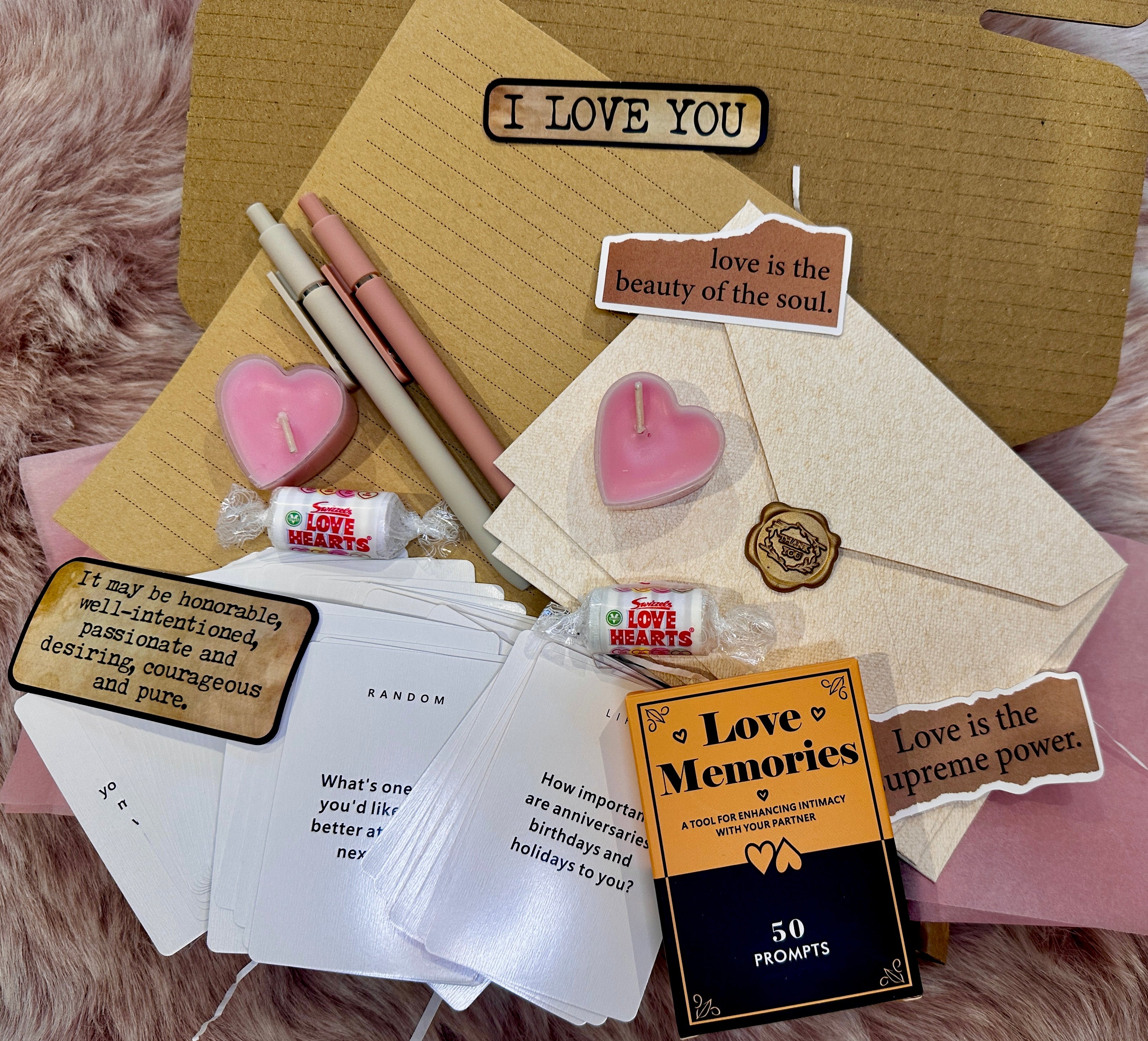 Love Letter Writing Date Night Gift Box