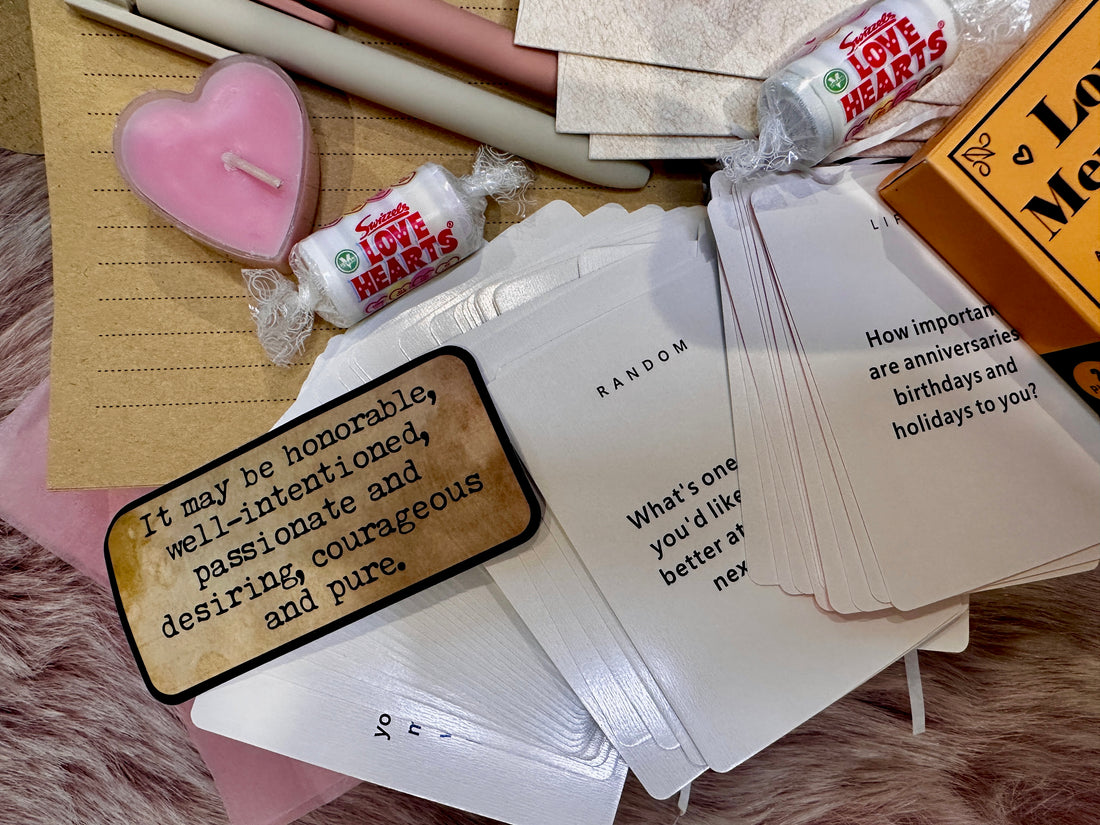 Love Letter Writing Date Night Gift Box