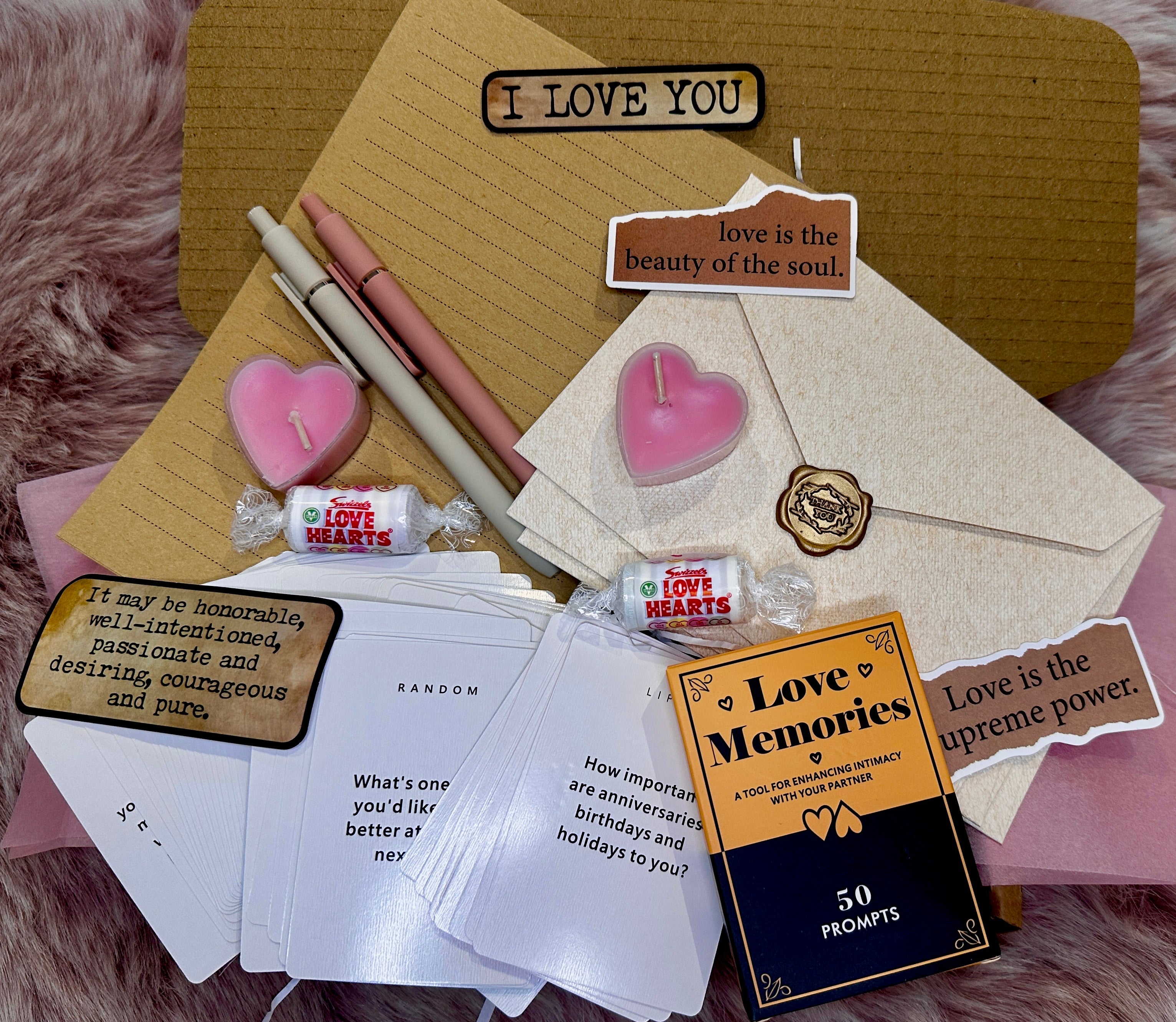 Love Letter Writing Date Night Gift Box