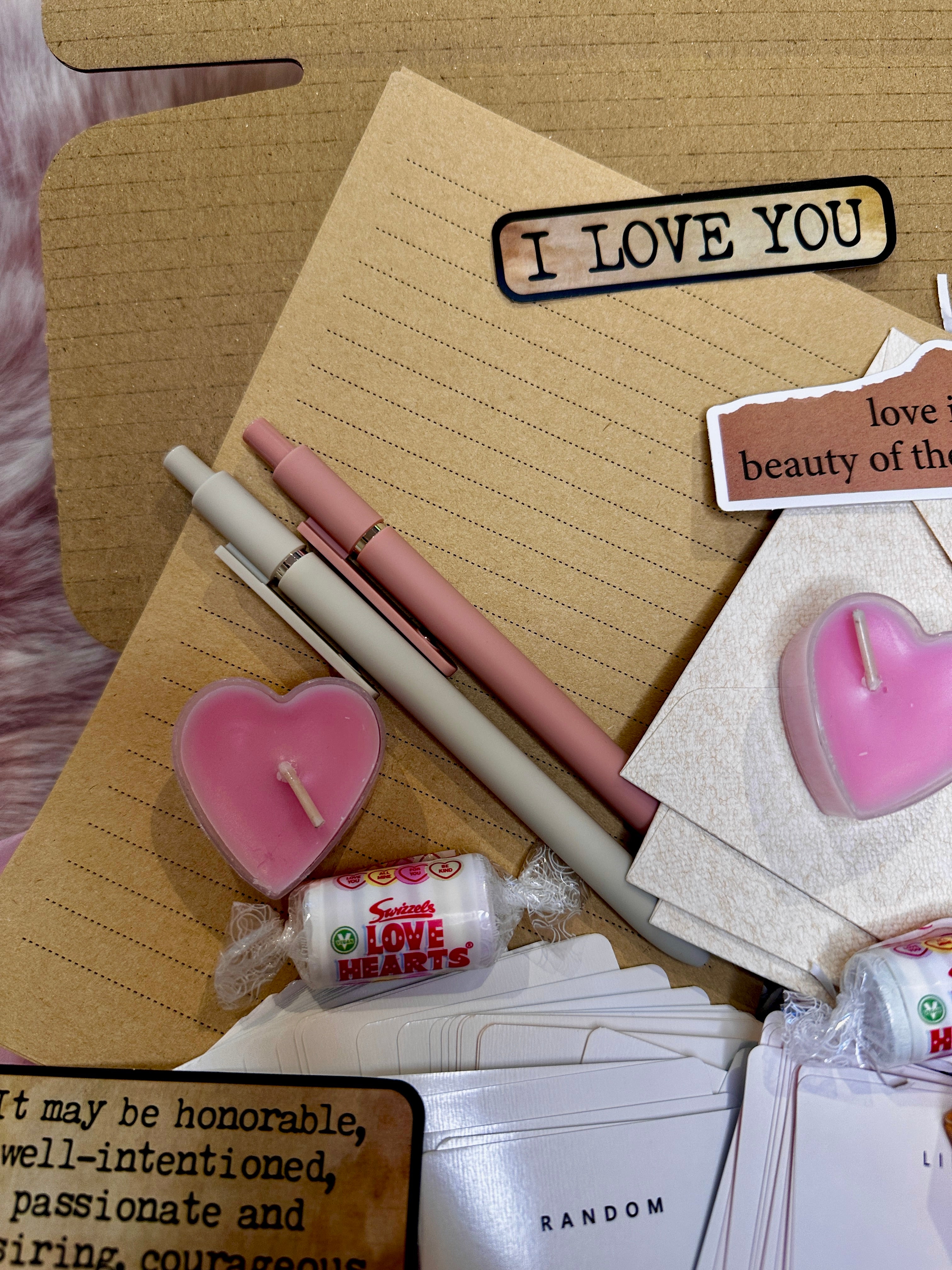 Love Letter Writing Date Night Gift Box