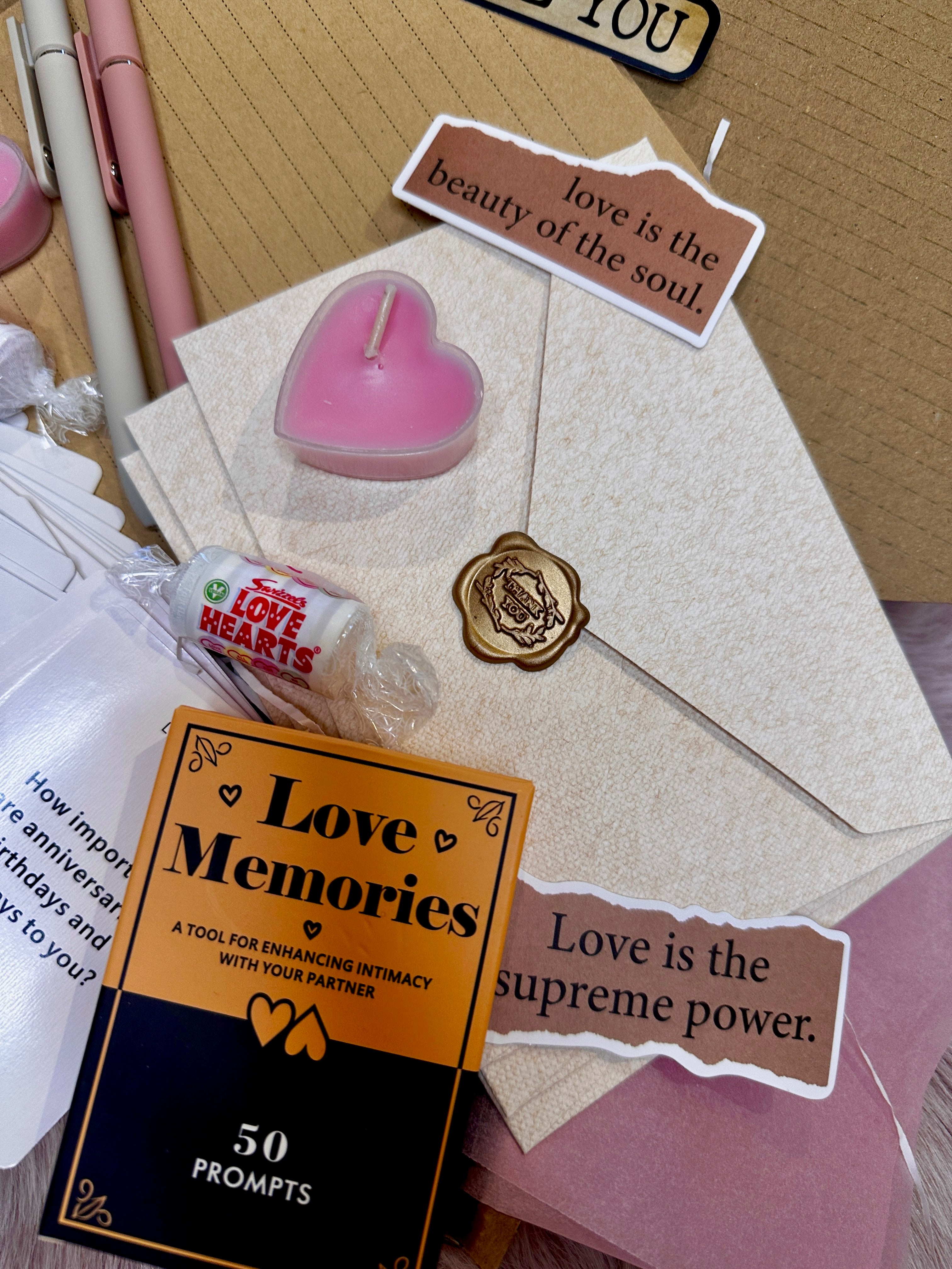 Love Letter Writing Date Night Gift Box