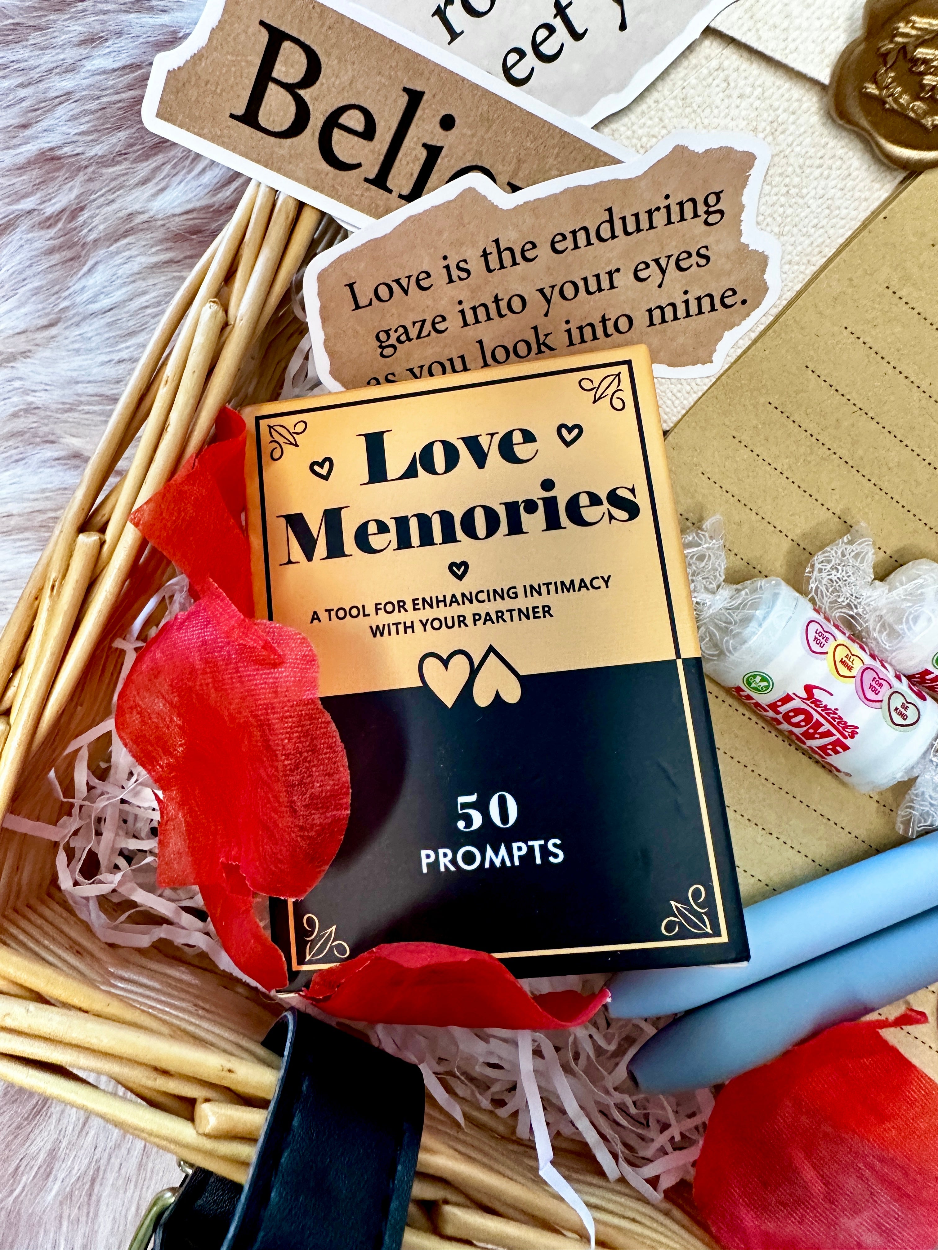 Love Letter Writing Date Night Gift Box