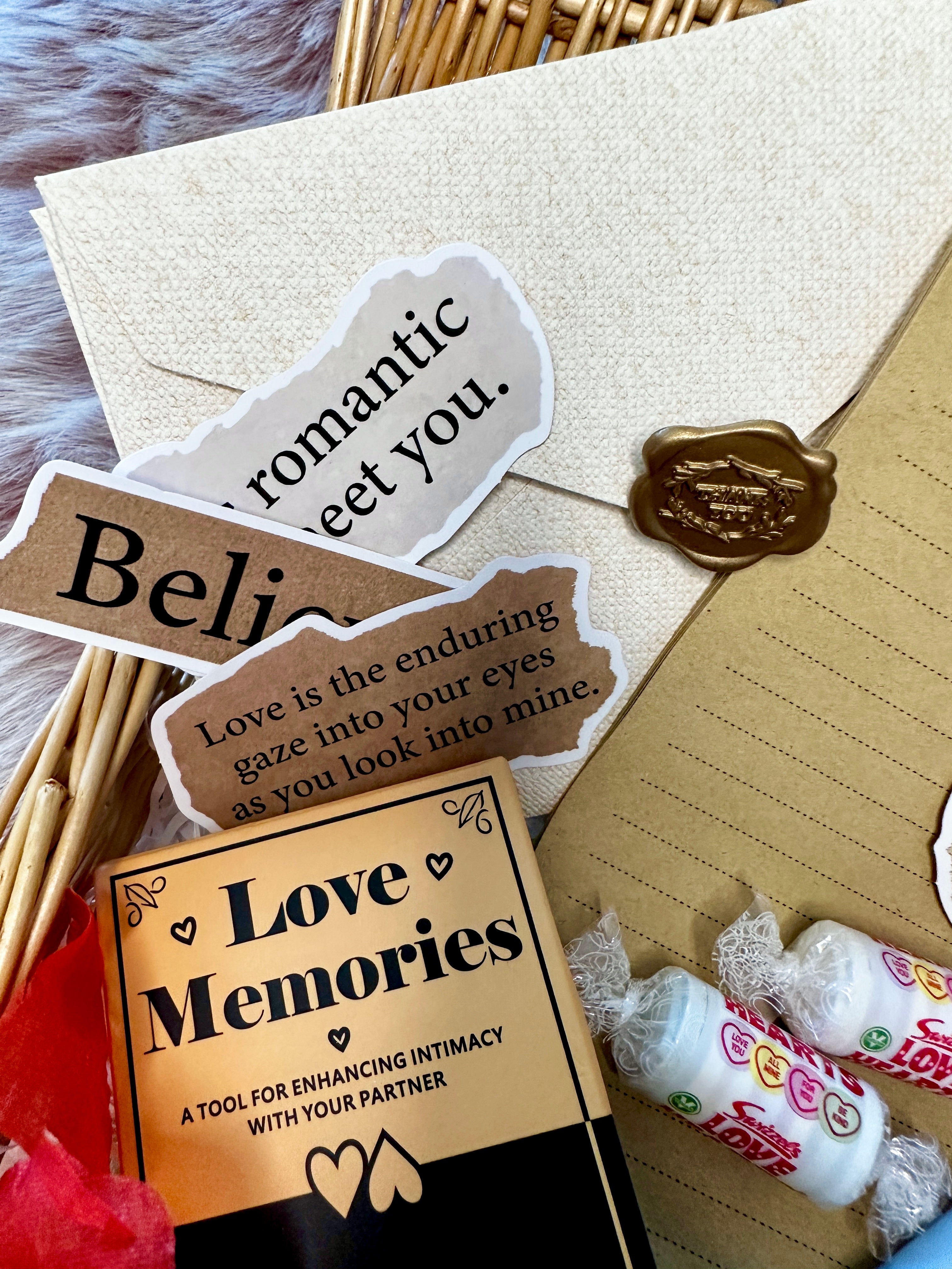Love Letter Writing Date Night Gift Box